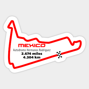 Mexican Track Graphic Sticker